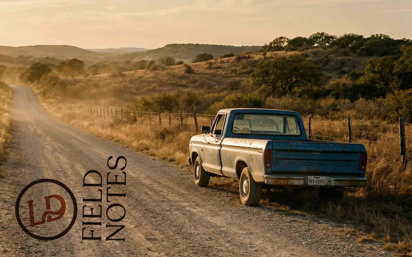 Backroads in Texas | Field Notes | Lost Draw Provisions