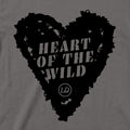 Details of Heart of the Wild Lost Draw Provisions Bella+Canvas Unisex Asphalt Tee
