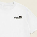 Lost Draw Provisions Georgetown Texas t-shirt guitar case graphic flat lay closeup front