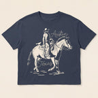 Dust & Reins Austin Women’s Boxy Tee