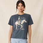 Dust & Reins Austin Women’s Boxy Tee